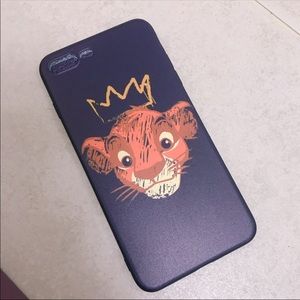 Lion King Iphone 8plus Case Dark Blue